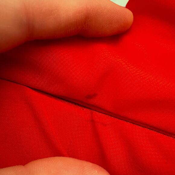 TS Couture Bright Red Halter Sequin Prom Formal Mini Dress Size XL - Picture 11 of 12